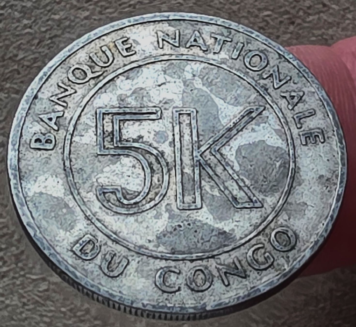 Tutti le monete: KONGO 5 MAKUTA 1967 – Usato da Winterthur venduto da Creso70 1