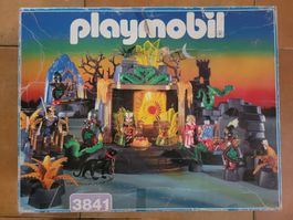 Playmobil 3841 Königsthron Ritter Drachen Tempel
