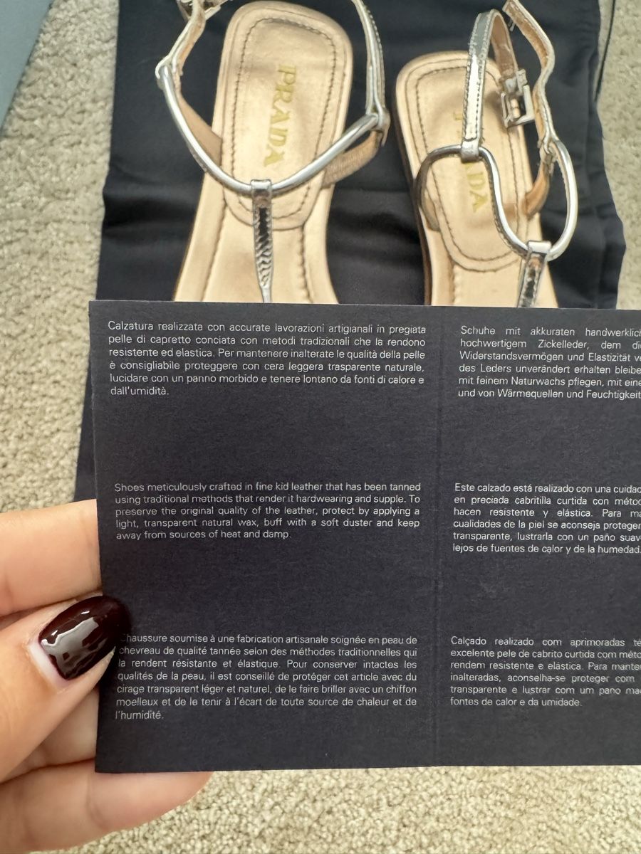 Prada Damenschuhe: Prada sandali 35.5 – Gebraucht aus cadempino von fio_cbt9 1