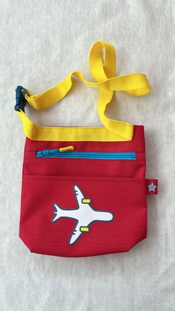 Petit sac besace enfant motif avion Edelweiss