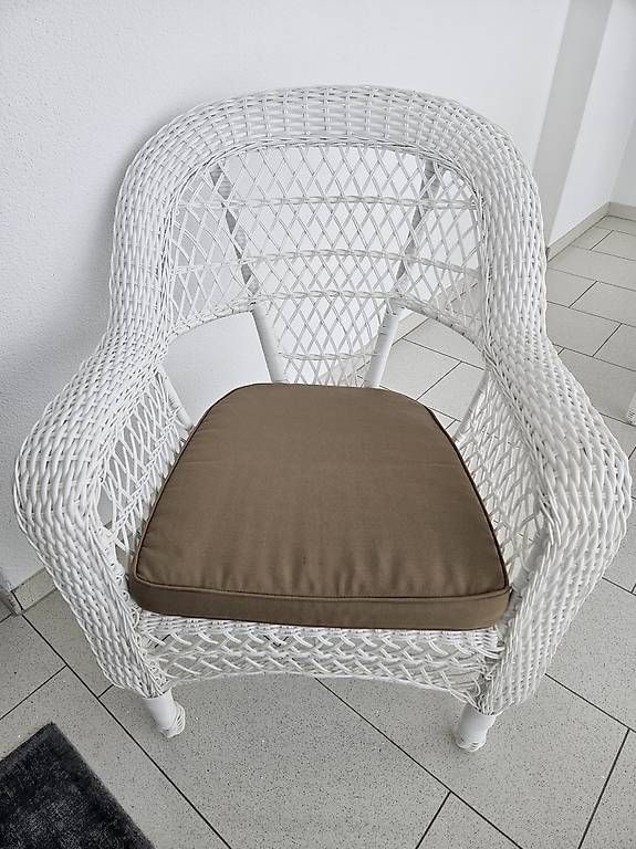 Set tavolo e sedie: Gartenmöbel in weiss – Nuovo e nell'imballaggio originale da Holzhäusern ZG venduto da ran_9llq 3