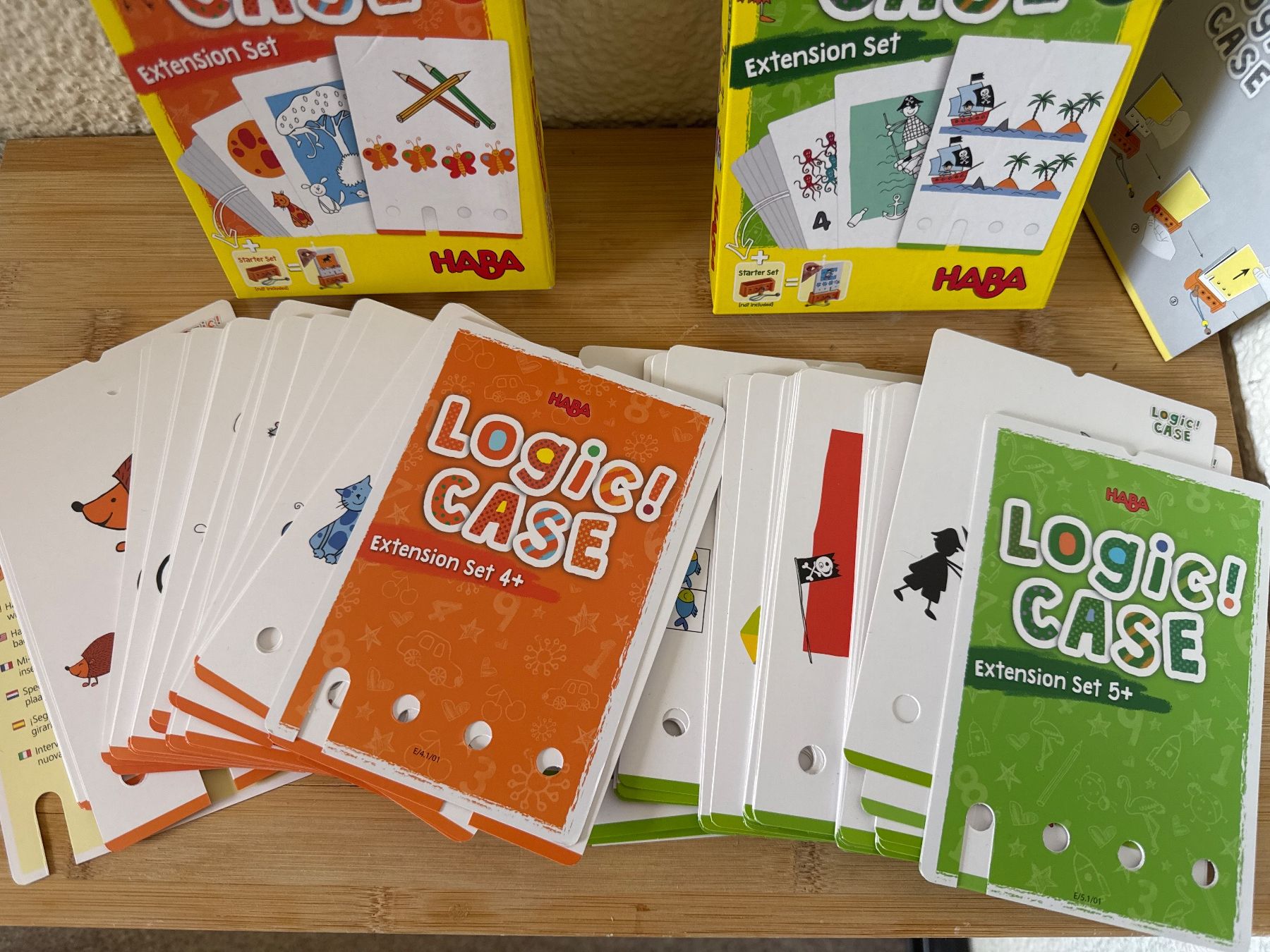 Haba Giochi: Haba Logic Case Karten - 4+ und 5+ – Usato da Zürich venduto da ant_y7gd 2