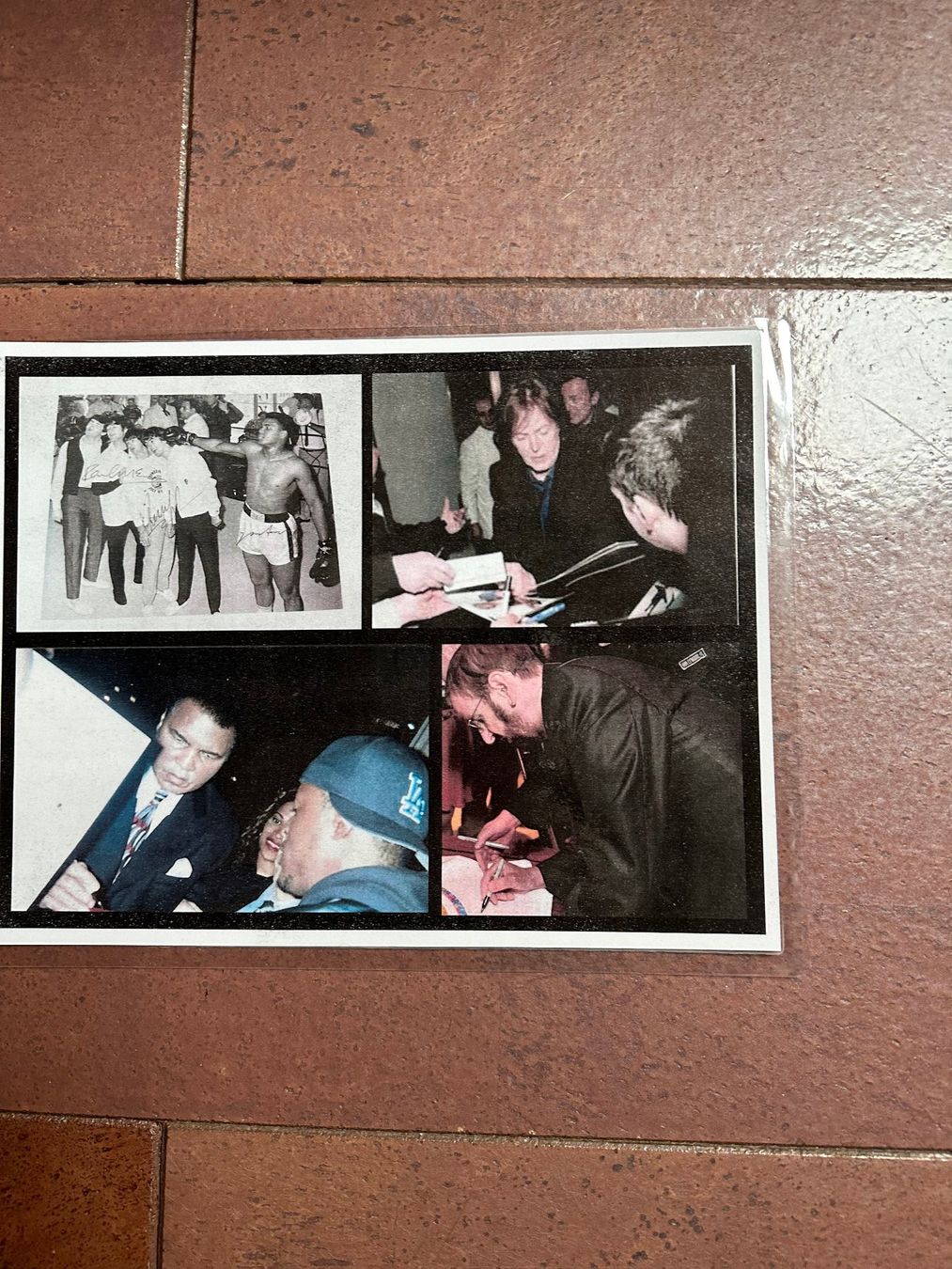 Autografi: Originalautogramm  PaulMcCartney RingoStarr+Muhamad Ali COA – Usato da rafz venduto da Ttt0071 2