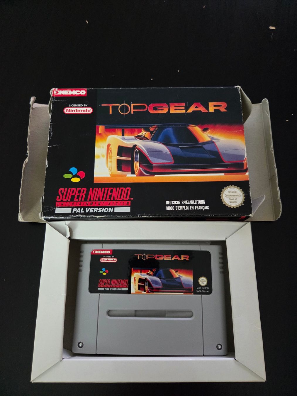 Nintendo Spiele: SNES - Top Gear mit OVP – Gebraucht aus Vilters von oOLinkOo 2
