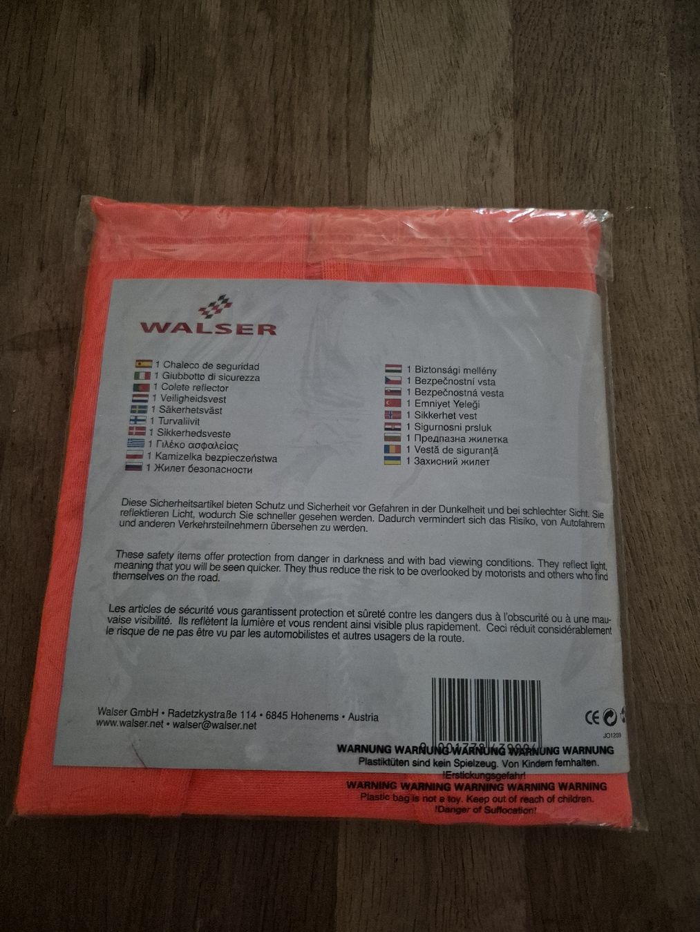 Gilet & Giacche senza maniche: Sicherheitsweste Universalgrösse – Nuovo e nell'imballaggio originale da Urtenen-Schönbühl venduto da Chaeppeler 1