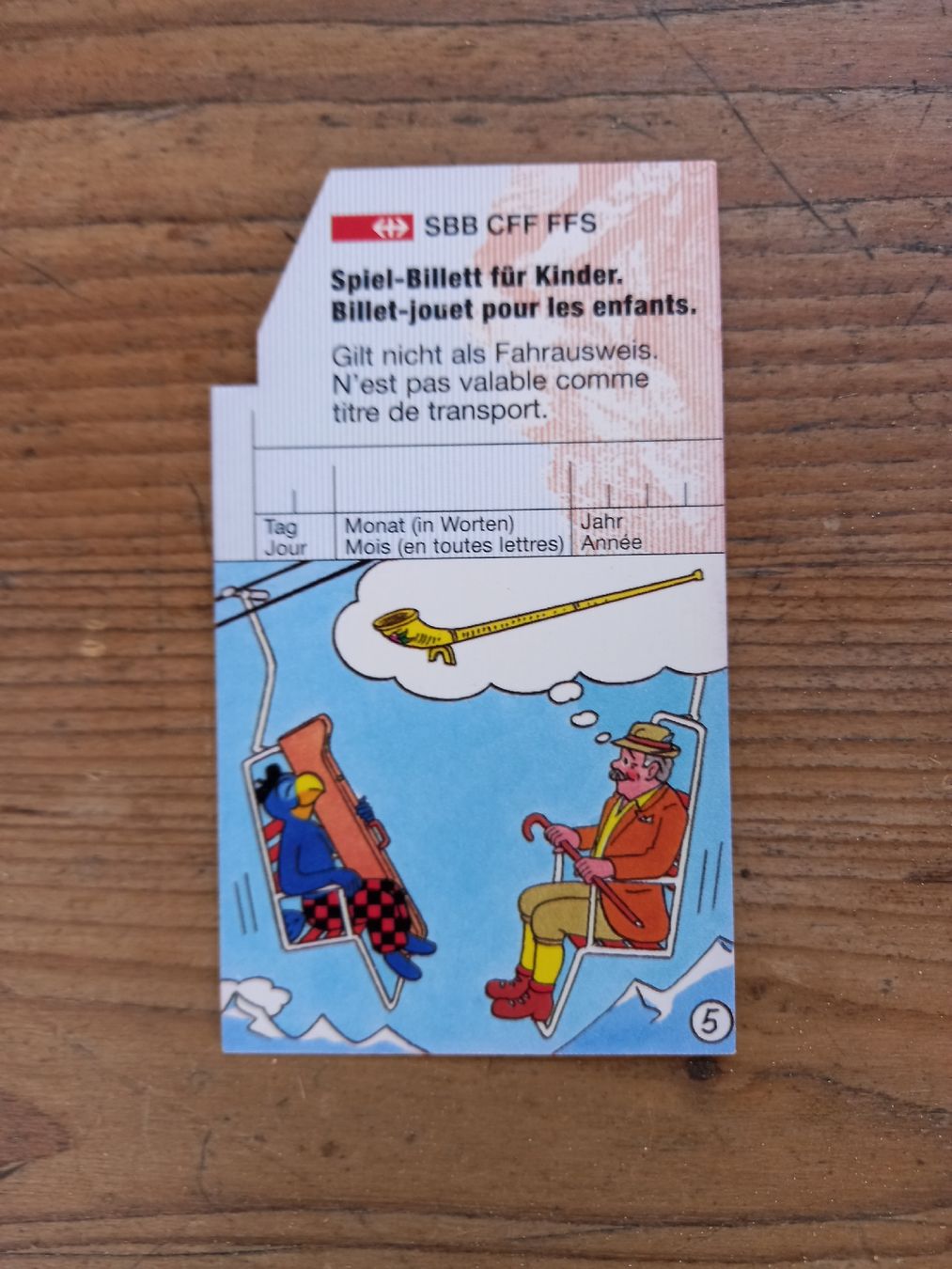 Biglietti: Globi Billette für Kinder – Nuovo (secondo la descrizione) da Seon venduto da Zack_16 2