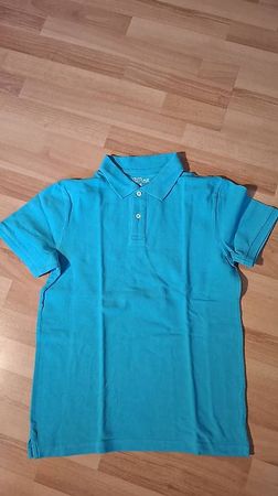 Polo turquoise Jean Pascale  taille S