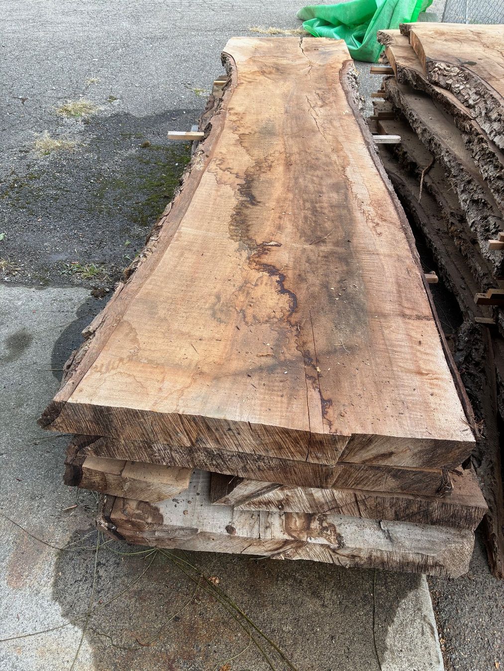 Articoli in legno: 3 Nussbaumbretter 60-70 mm – Nuovo (secondo la descrizione) da Gümligen venduto da Roe22