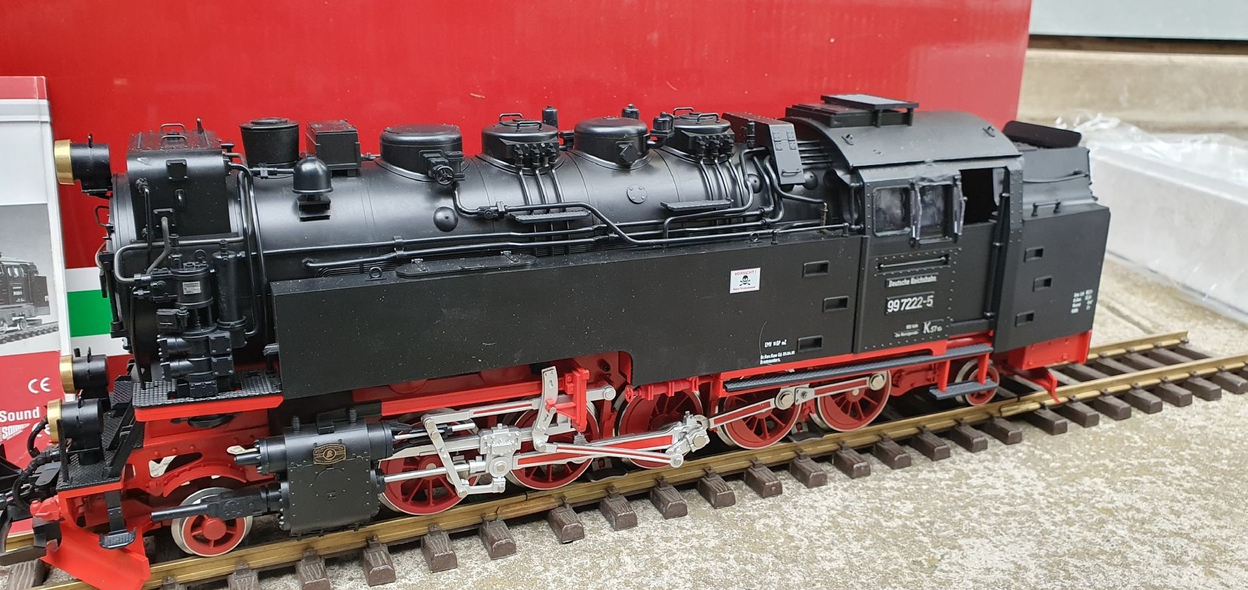 LGB Modellini di ferrovie: LGB 21812 HSB 99 7222-5 – Usato da Münsingen venduto da wd65