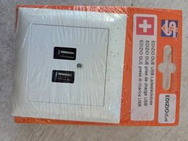 Feller Ladesteckdose EdizioDue 2x USB-A