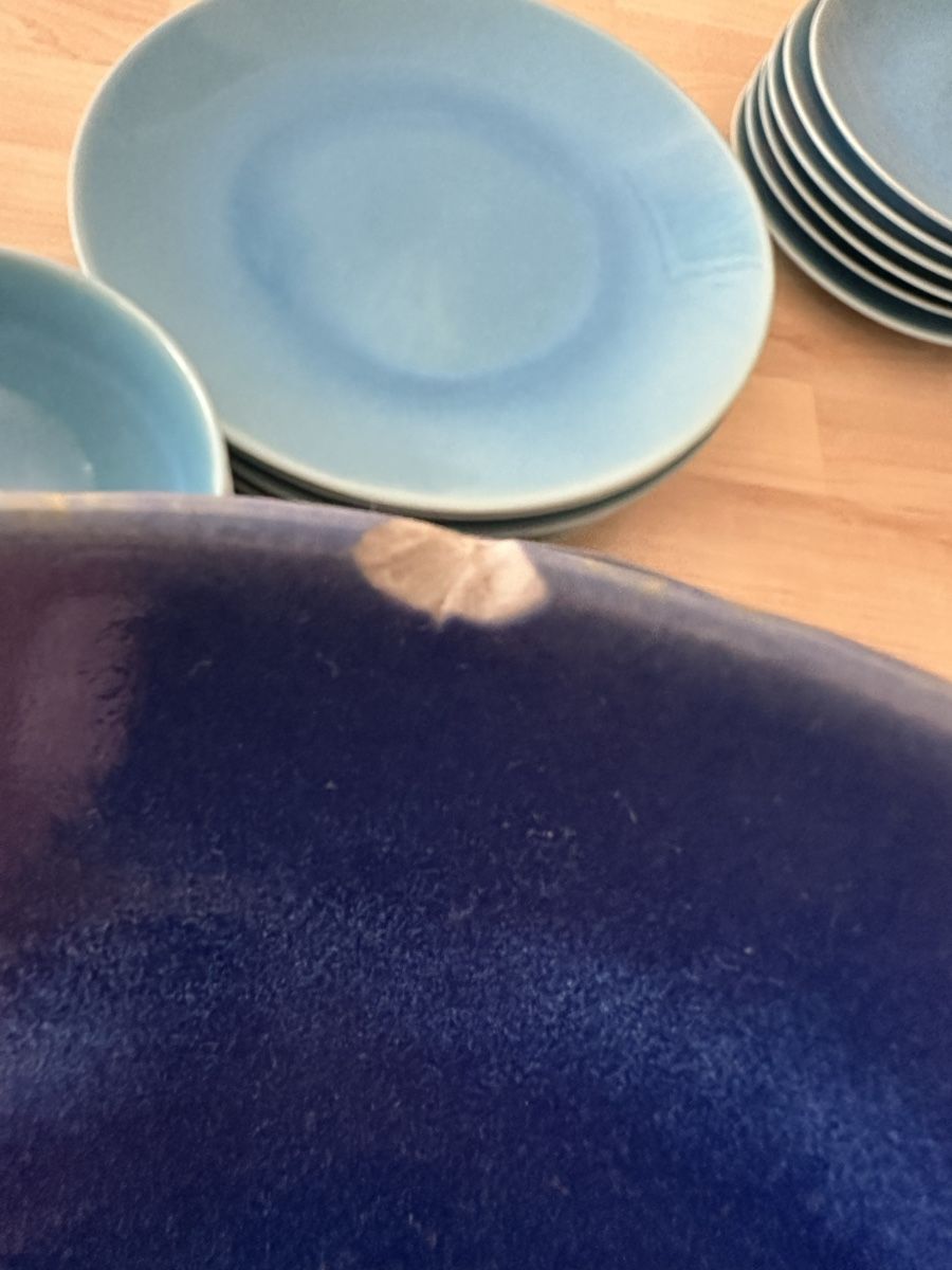 Set di piatti: Geschirrset blau/türkis - gebraucht – Usato da Wabern venduto da ange_la 4