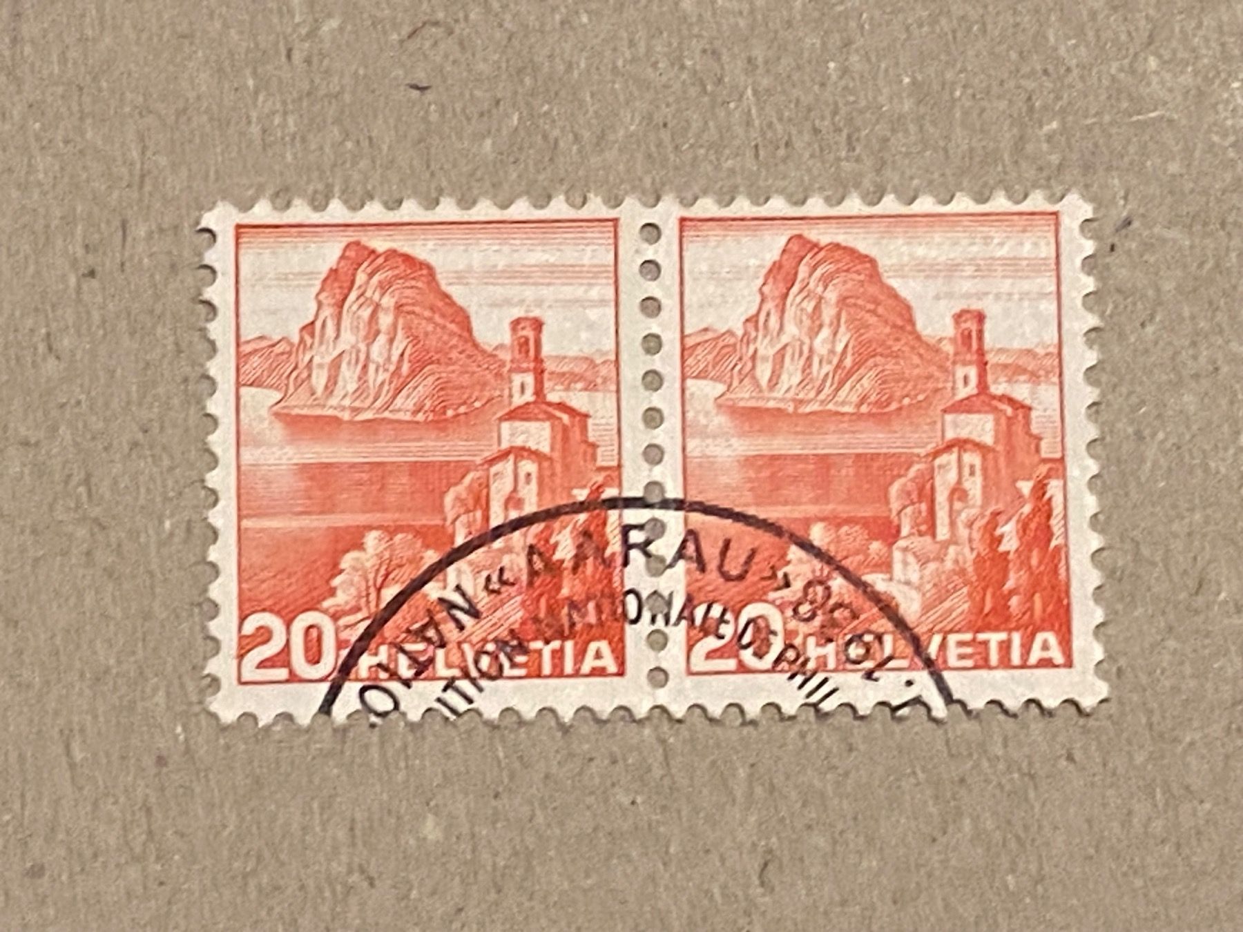 Tutti i francobolli: W9, Paar – Usato da Aarau venduto da hilde47