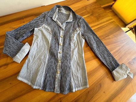 BOTTEGA Traum Damen blau aufwändige Details Grösse L NWT