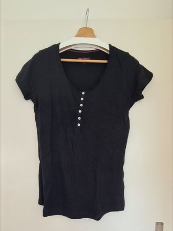 Shirt | Chicorée | new basic | Knopfleiste