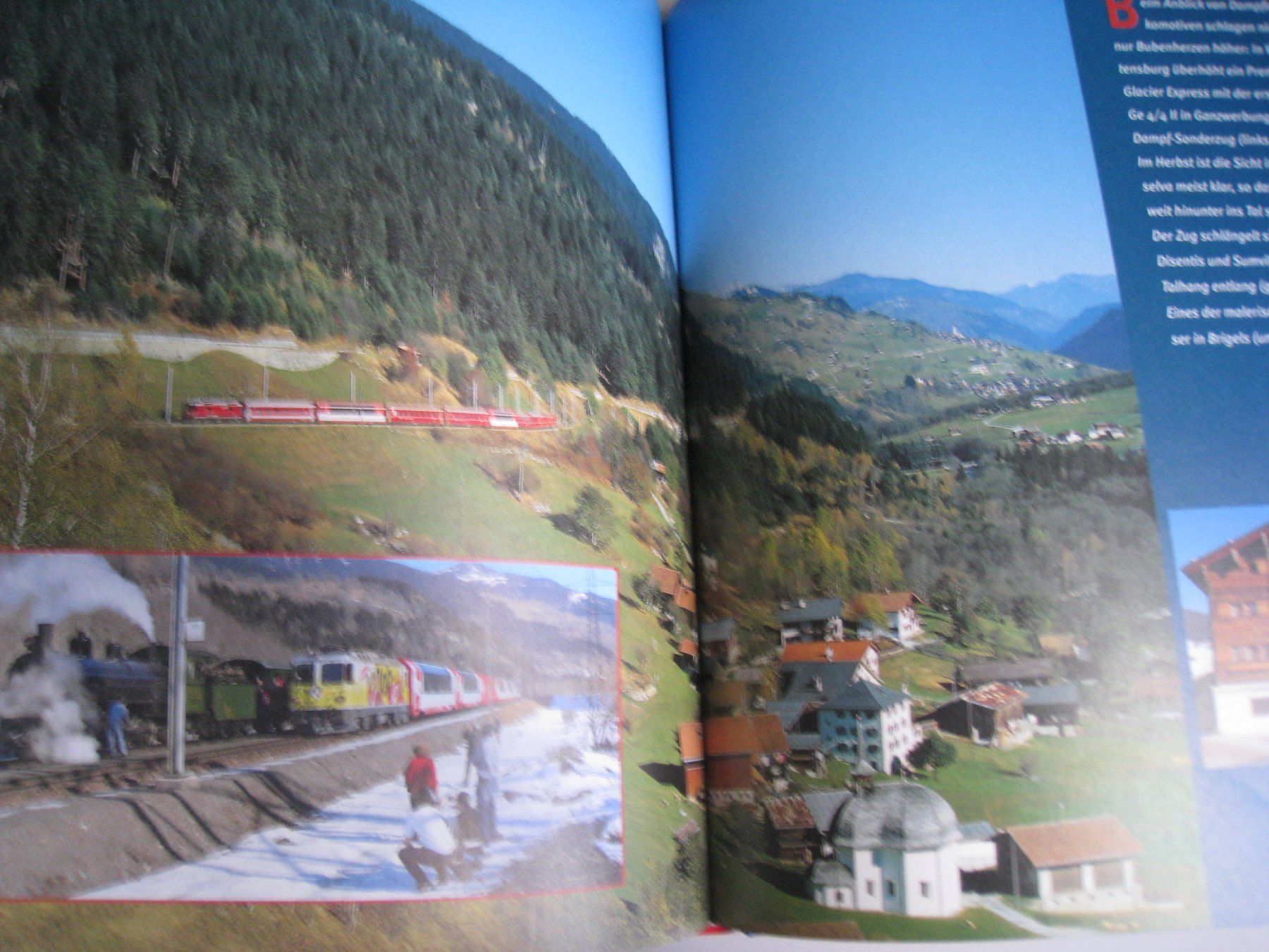 Libri: Der Glacier - Express, St. Moritz - Zermatt, GeraMond-Verlag – Usato da Buchs ZH venduto da swiss-train 6