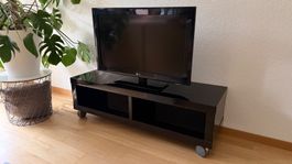 TV-Möbel schwarz auf Rollen/Side board -  guter Zustand