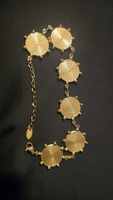 Bracelet Acier Inox Doré / Armband Edelstahl Gold