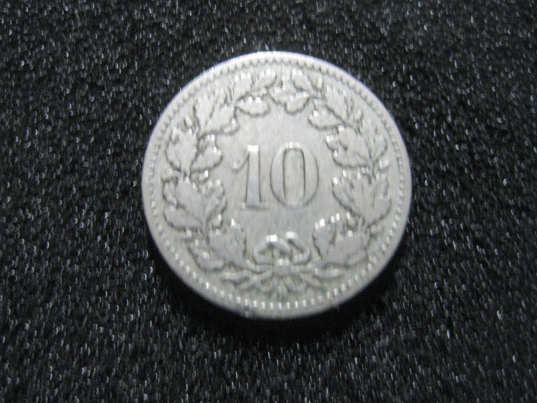Tutti le monete: 10 Rappen 1897  s+ – Usato da Aarwangen venduto da Pinsel7890 1