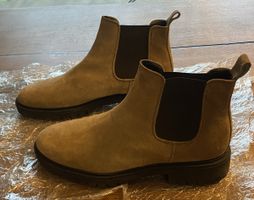 Herren Chelsea Boots, echtes Wildleder, Grösse 43