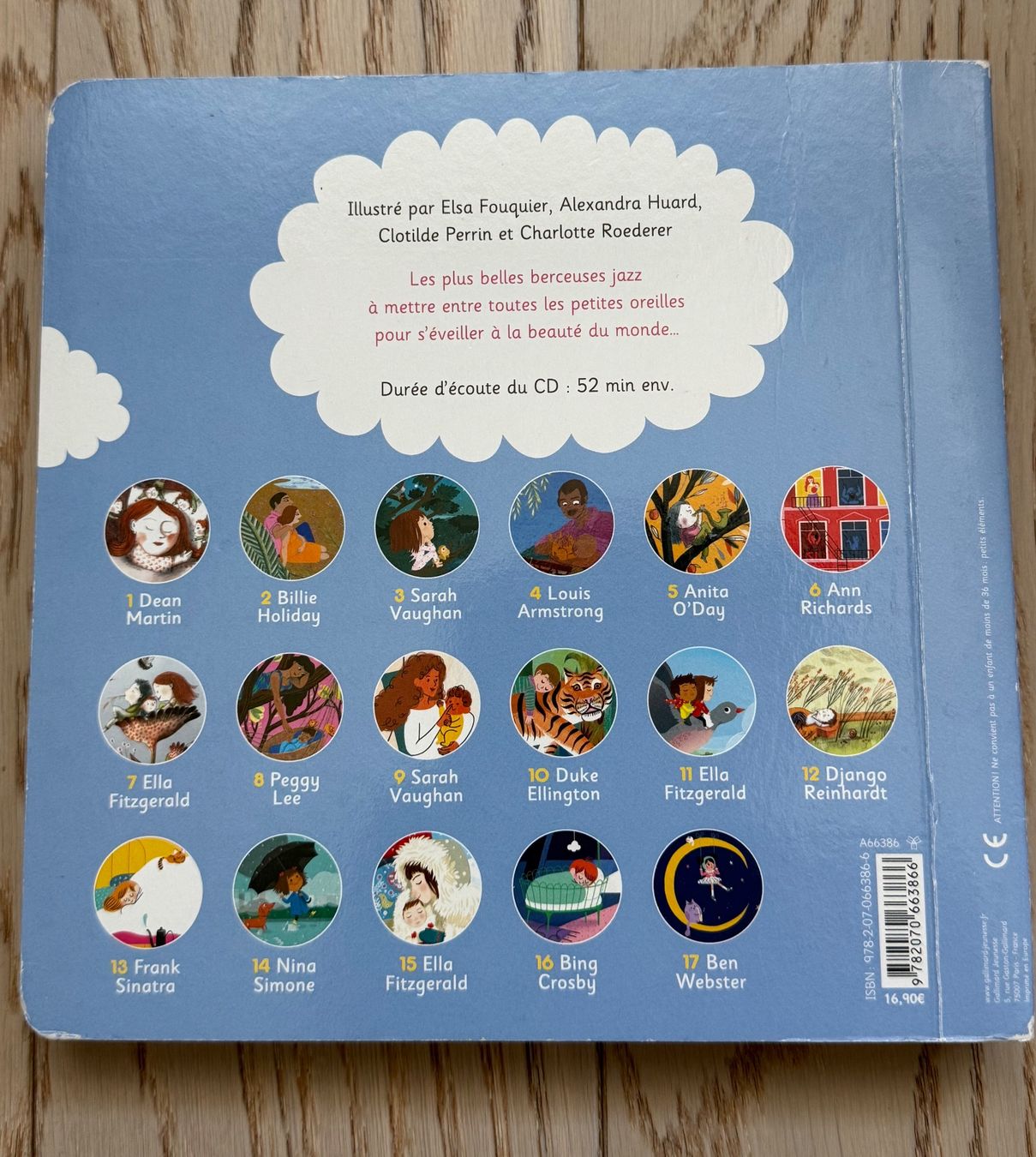 Hörbücher: Livre CD "Mes plus belles berceuses jazz" – Gebraucht aus Hirzel von Dream-Box 1