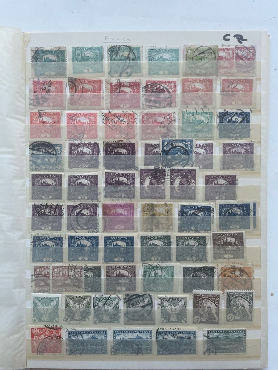 Tutti i francobolli: Briefmarken-Sammlung: Tschechien – Usato da Meierskappel venduto da Hala03