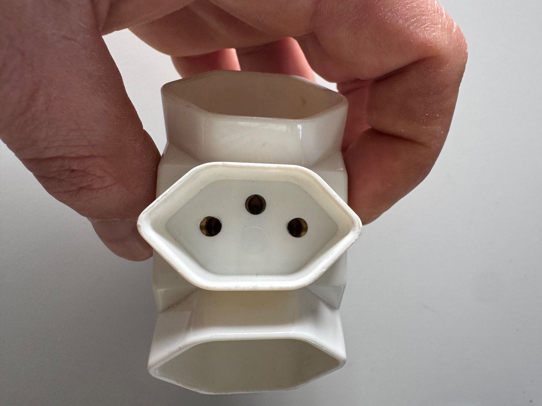 Spine: Mehrfach Stecker, weiss T13 – Usato da Weinfelden venduto da rizzla360 2