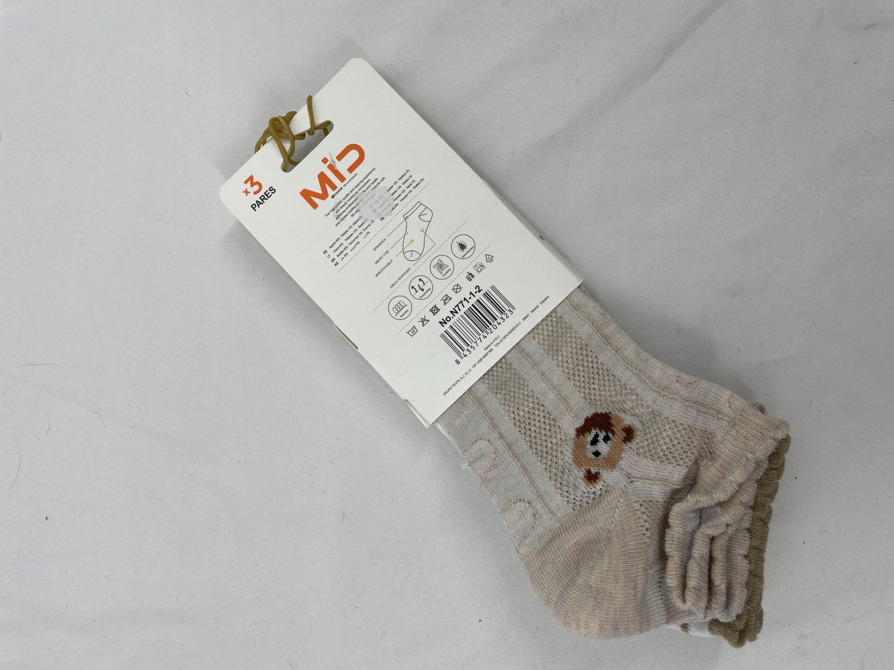 Calze: MID Chaussettes 3 paires – Usato da Lausanne venduto da PlusValue_Lausanne 2