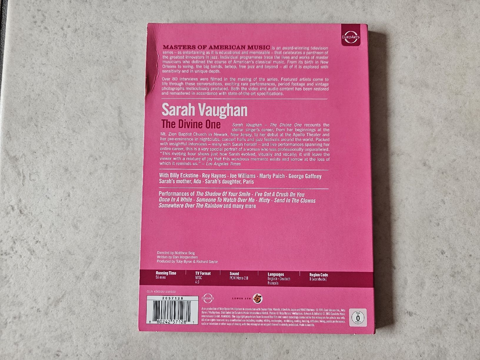 Alle DVDs: Sarah Vaughan  -  The Divine One – Gebraucht aus Schneisingen von backstore24 1