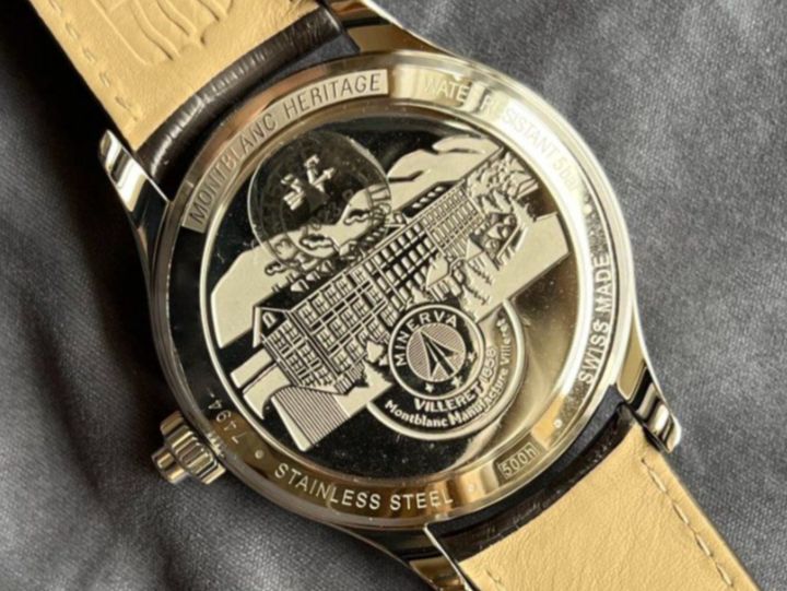 Montblanc Orologi: Mont-Blanc Heritage Chrono Monopoussoir – Nuovo (secondo la descrizione) da Gland venduto da L-Albatros 2