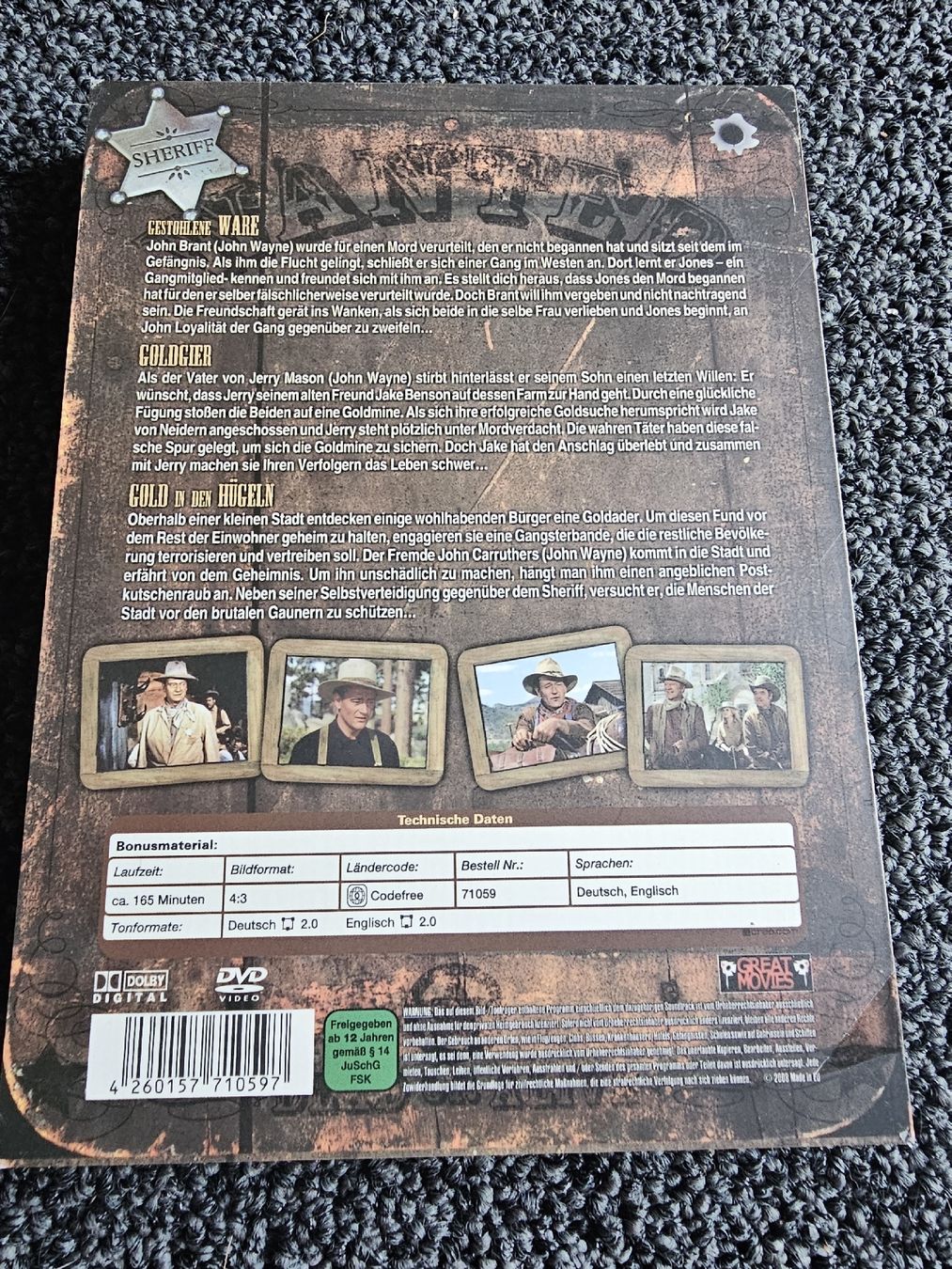 Tous les DVDs: John Wayne DVD (23336) – D'occasion à Ruswil par jan_bxl5 1