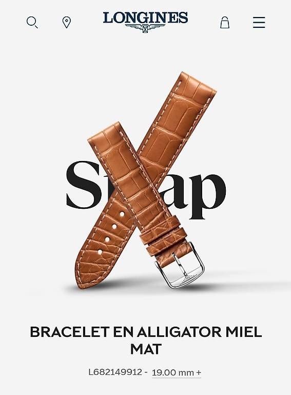 Bracciali & Braccialetti: Bracelet de Montre Longines – Nuovo (secondo la descrizione) da Versoix venduto da Lc.1 4