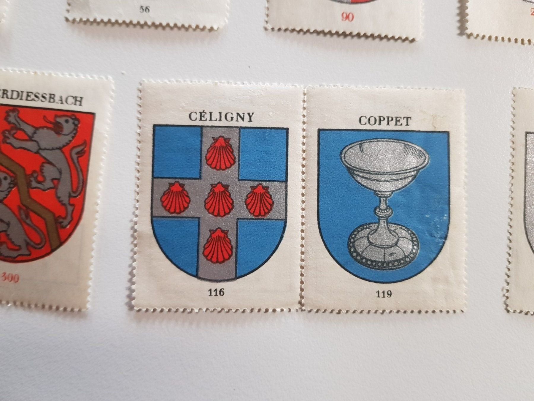 Carte collezionabili: 13 Städtewappen. Klebebilder Kaffee HAG Bohnenkaffee – Usato da Walterswil BE venduto da Lonitti 3