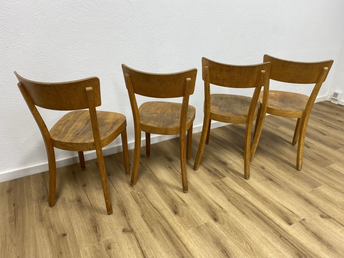 Horgen Glarus Chaises: 4er Set Beizenstühle Horgen Glarus – D'occasion à Basel par MoebelSackmann 1