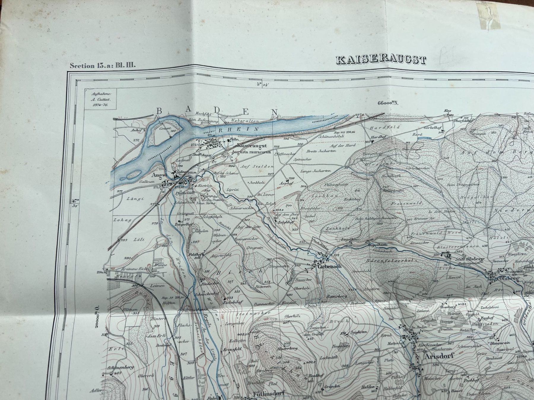 Cartine & Atlanti: Carte ancienne Kaiseraugust (1901) – Usato da Savigny venduto da dor_5v9q 2