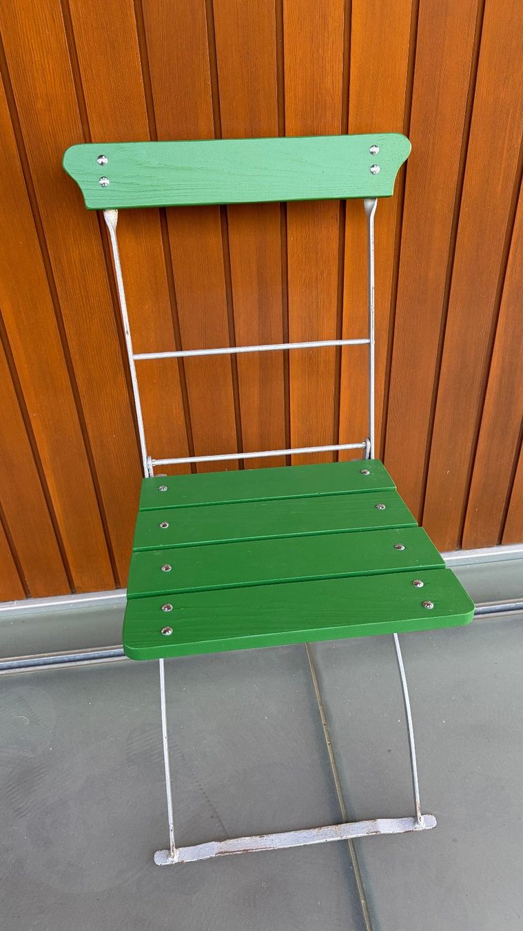 Sedie: 4er Set Gartenstühle/Klappstühle – Usato da Biel/Bienne venduto da Meshe12 2