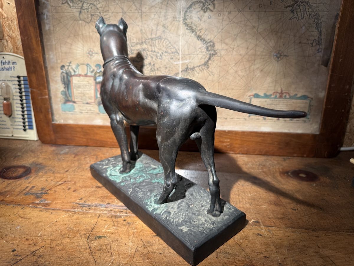 Sculture & Statue: Antike Hunde Skulptur – Usato da schaffhausen venduto da VintAntik_1980 6