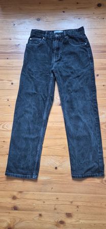 Pull&Bear (Highwaisted) Jeans schwarz Gr. 36