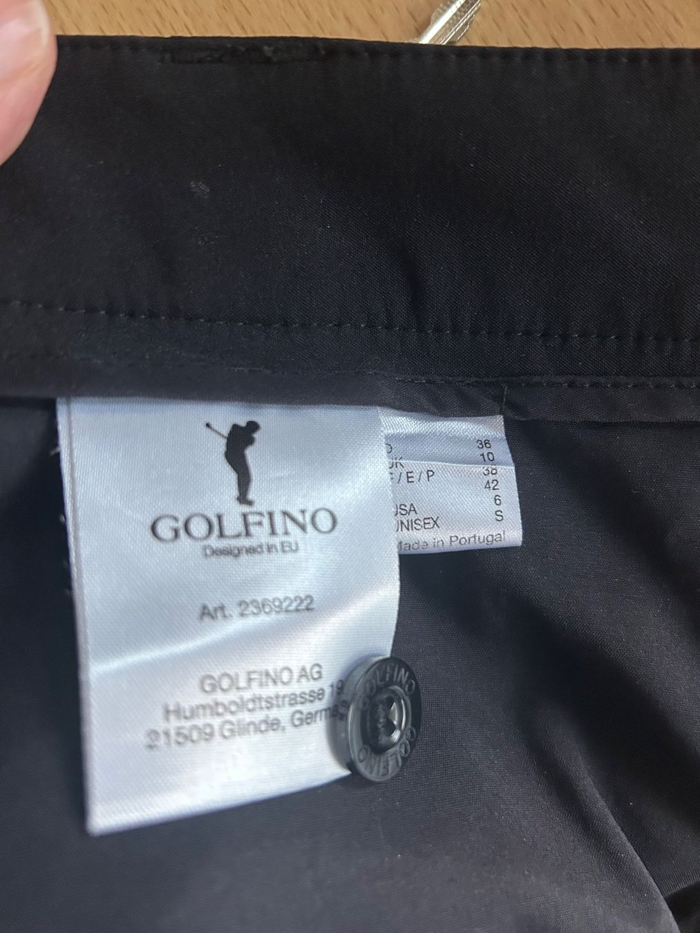 Röcke: Jupe de golf noire Golfino T36 – Gebraucht aus Pully von nisola 2