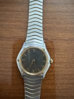 Ebel Damenuhr in Edelstahl Gold