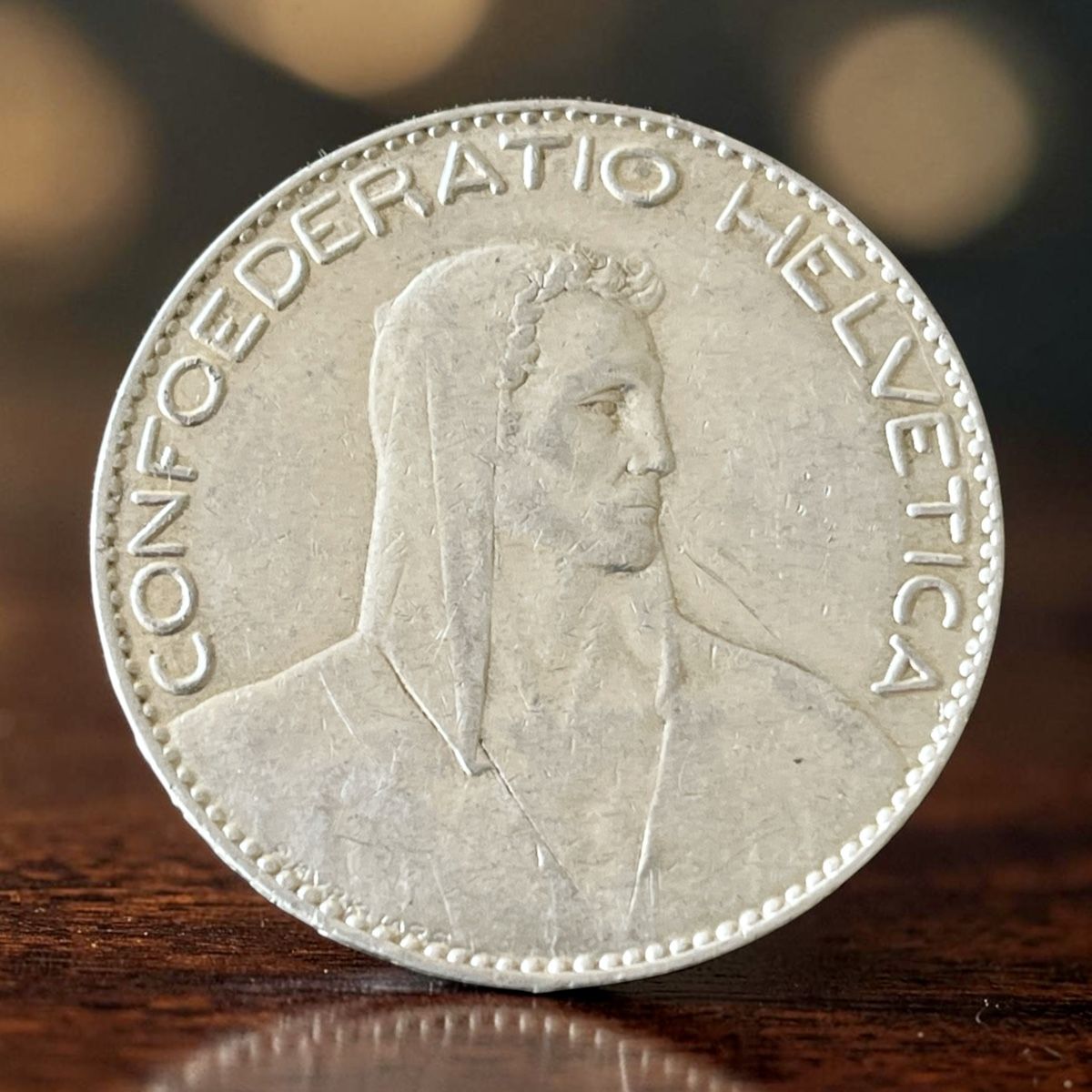 Alle Münzen: 5 Franken Silber 1922 – Gebraucht aus Winterthur von Numismatica-Vitu 1