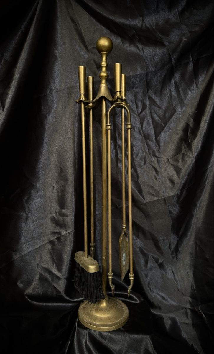 Tous les outils: Fireplace Tool Set Brass Vintage – D'occasion à Bern par NOKOMETA