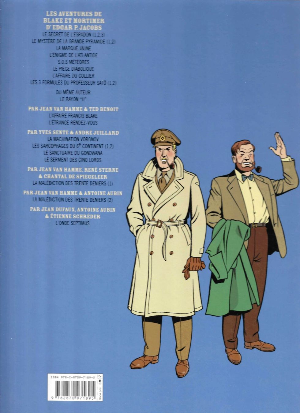 Fumetti: Blake et Mortimer - L'onde Septimus E.O. 2013 TBE++ – Usato da Savagnier venduto da Ne2065 1