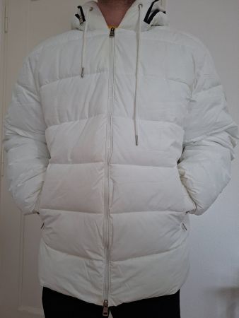 Moncler doudoune blanche,