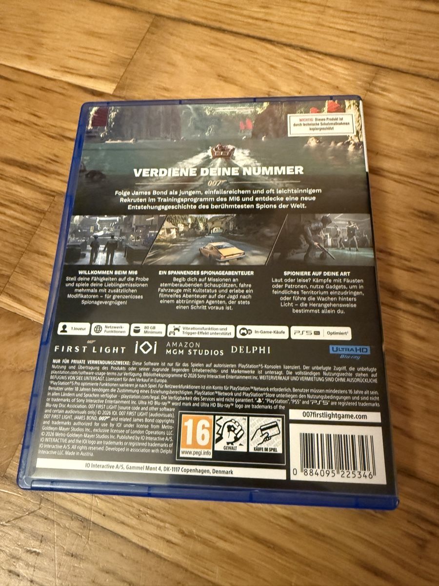 Sony Spiele: 007 FIRST LIGHT PS5 – Neu (gemäss Beschreibung) aus Aarau von Panjo3 1
