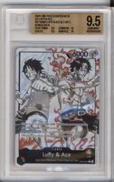 Luffy & Ace (ST30-001) (V.2)Promo (EN) BGS9.5