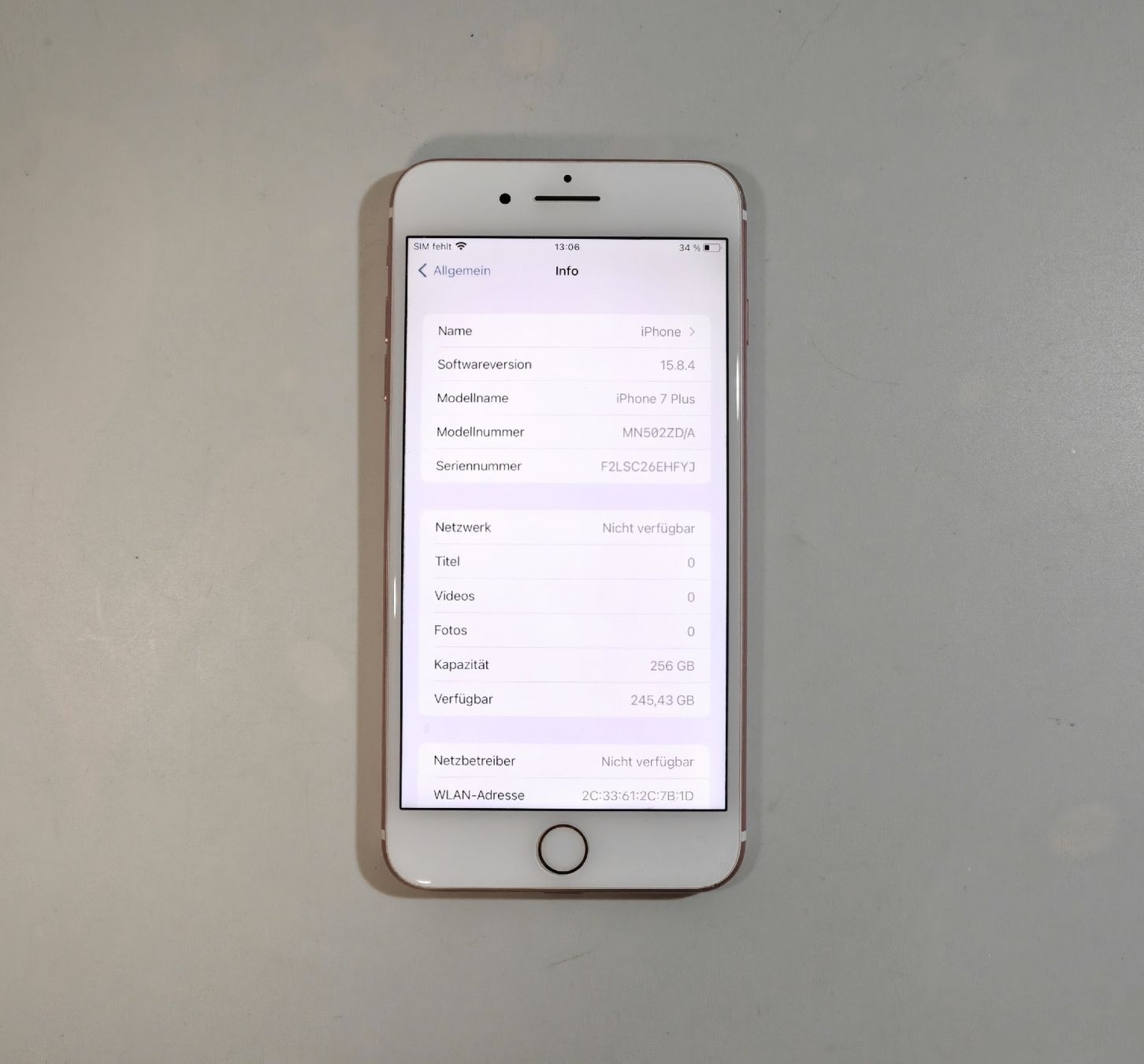 Apple Telefoni cellulari / Smartphones: iPhone 7 Plus 256GB – Usato da Ehrendingen venduto da Rocky985 3