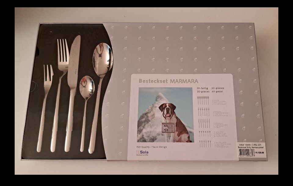 Sola Set di posate: Sola Besteckset 30teilig – Nuovo e nell'imballaggio originale da Frauenfeld venduto da berk39 2