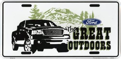 Schilder: License Plate Nr.Schild-FORD GREAT OUTDO – Neu und originalverpackt aus Rupperswil von big-one-sale