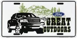 License Plate Nr.Schild-FORD GREAT OUTDO