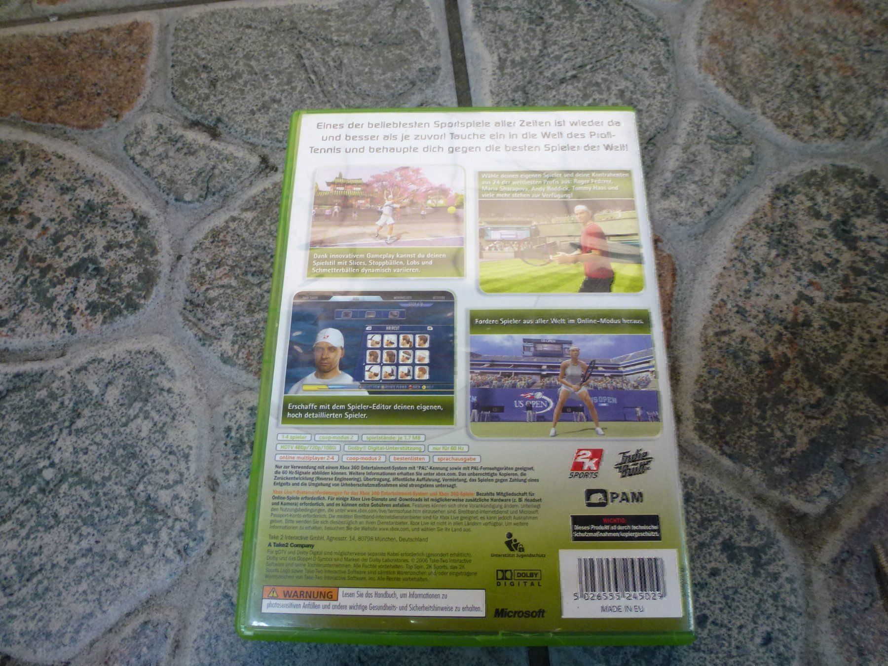Giochi: Top Spin 2 XBOX 360 – Usato da Olten venduto da Disc-Ausverkauf 2